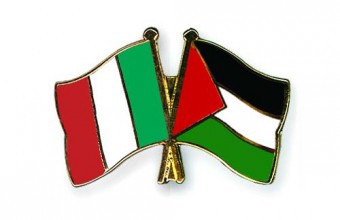 Vlag Italie - Palestina