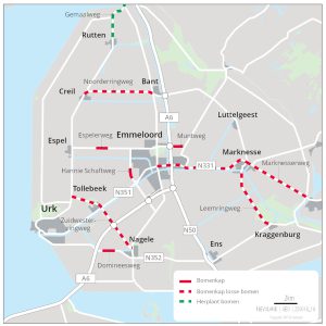 Bomenkap in de Noordoostpolder vanwege essentaksterfte