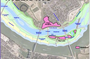 Nijmeegse Stadseiland moet een iconisch park worden