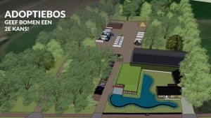 Bomen krijgen tweede leven in Adoptiebos