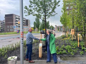 Jubileumboom voor de gemeente Gouda